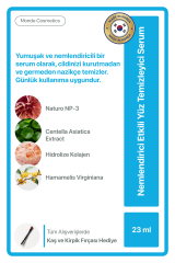 Nemlendirici Etkili Yüz Temizleyici Serum