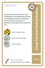 Çorap Tipi Ayak Peeling Maskesi