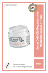Limon Özlü Cilt Beyazlatıcı ve Nemlendirici Gece Kremi