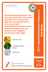 2'li C Vitaminli Aydınlatıcı Canlandırıcı Ipek Maske