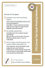 3'lü Çorap Tipi Ayak Peeling Maskesi